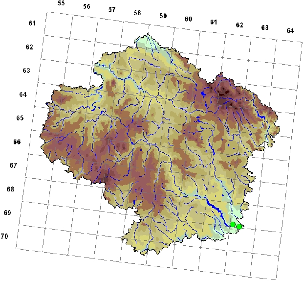 Mapa výskytu - mravenec zemní - Ponera coarctata
