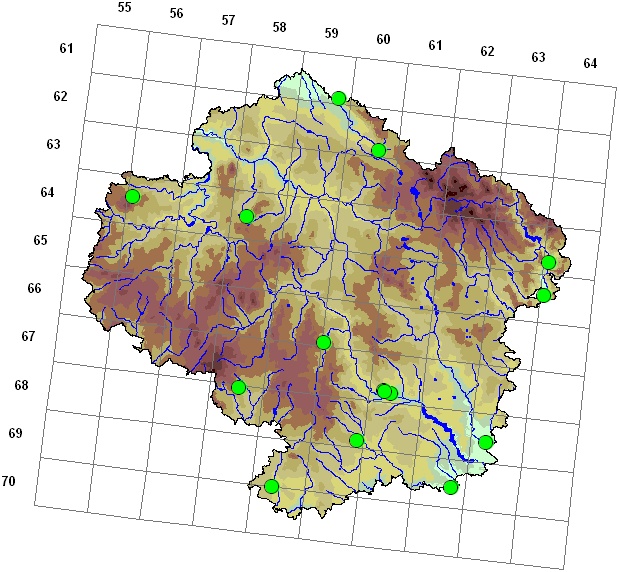 Mapa výskytu - stínka hrbolatá - Porcellium collicola