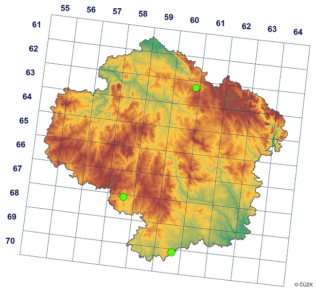 Mapa výskytu - - Pseudachorutes crassus