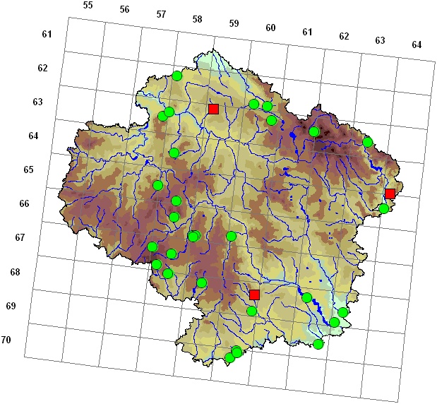 Mapa výskytu - stínka lesní - Trachelipus ratzeburgii